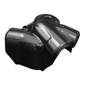 Preview: F&F Carbon Wasserpumpen-Verkleidung, Carbon/Glasfaser – Ducati Multistrada 1200 2015–2017, Multistrada 1260 ab 2018