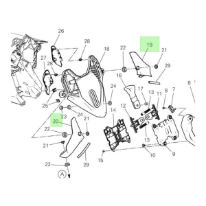 F&F Carbon Windabweiser, Carbon/Glasfaser – Ducati Multistrada V2 ab 2025