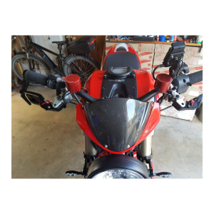 F&F Carbon Windschutz, 100 % Carbon – Ducati Monster 696, Monster 796 u. a.