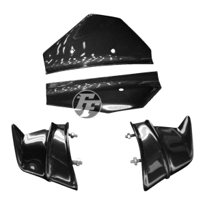 Preview: F&F Carbon Winglets-Nachrüstsatz, 100 % Carbon – Ducati Panigale V4 2018–2019, Panigale V4S 2018–2019