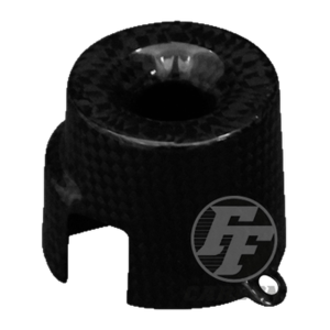Preview: F&F Carbon Zündschlossabdeckung, Carbon/Glasfaser – Aprilia RSV 1000R 2004–2009