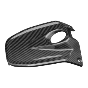 Preview: F&F Carbon Zündschlossabdeckung, Carbon/Glasfaser – Aprilia Shiver 2007–2016