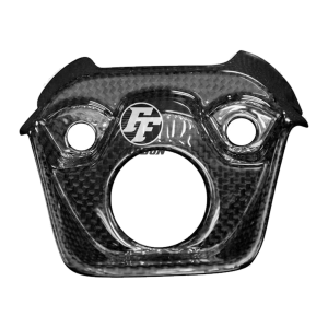 Preview: F&F Carbon Zündschlossabdeckung, Carbon/Glasfaser – Ducati Supersport 939 2017–2020, Supersport 950 ab 2021