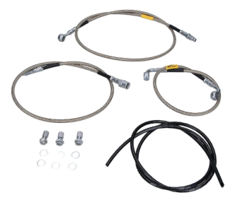 Kit tubi freno in treccia Fren Tubo tipo 1, 3 pezzi – Moto Guzzi California 1100