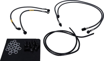 Kit tubi freno in treccia Fren Tubo tipo 4 – Moto Guzzi California, iniezione elettronica, anno 94–97