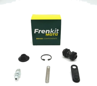 Frenkit Bremszylinder-Reparatursatz RCS 16 – Einzelteile mit Kolben, Dichtungen, Feder, Staubkappe, Sicherungsring und Entlüfterschraube