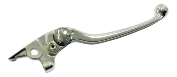 Leva freno anteriore 1134280 regolabile, argento lucidato – Moto Guzzi, Aprilia