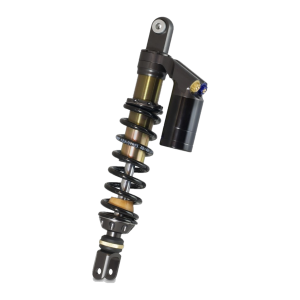 Hyperpro fully adjustable shock with piggyback reservoir (pair) 367 – Aprilia SR GT 200 (2021–2024) – Black spring