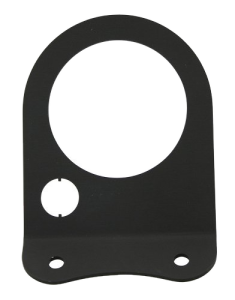 Cruscotto in alluminio per 1 strumento 80 mm, anodizzato nero