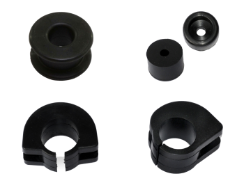 Tankgummi-Set Moto Guzzi V7 Sport, 750 S, 850 T/T3, Le Mans, 1000 SP – 4 Teile