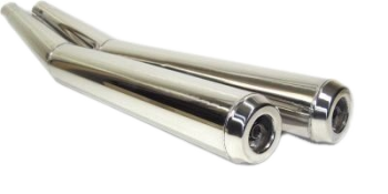 Coppia di silenziatori Lafranconi Competizione, inox lucidato – Moto Guzzi Le Mans III, 1000 LM