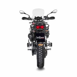 Preview: LeoVince LV One Evo Black Edition Endschalldämpfer – Moto Guzzi V85 TT, Travel, Strada