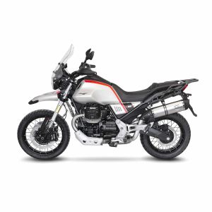 Preview: LeoVince LV One Evo Edelstahl Endschalldämpfer – Moto Guzzi V85 TT, Travel, Strada
