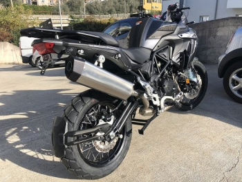 Silenziatore Mistral Exagon, inox lucidato, Euro 4 ed Euro 5 – Benelli TRK 502 X