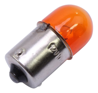 Lampadina Moto Guzzi/Aprilia 12 V 10 W arancione BAU15s – V11, Breva, Norge, V7