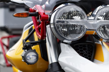 Kit fari fendinebbia LED Moto Guzzi/Aprilia, omologazione CE – V85 TT – originale
