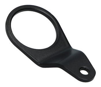 Supporto strumentazione Moto Guzzi nero, 35 mm – Le Mans I, V65
