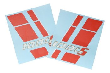 Kit adesivi fianchetti arancione Moto Guzzi – 1000 S