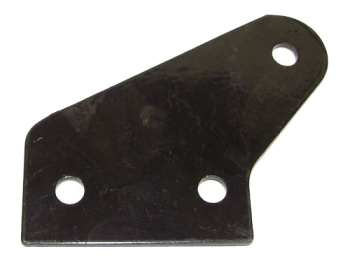 Staffa scarico sx Moto Guzzi, nera – Le Mans 3, Mille GT, 1000 Strada