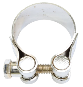 Fascetta scarico Moto Guzzi cromata 43–46 mm – Le Mans, T3, Mille GT, originale