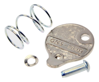 Kit coperchi bloccasterzo Moto Guzzi, tondo – V35–V65, Nevada, Le Mans 1000, 1000 S