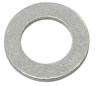 Rondella di tenuta vite forata/coperchio valvole Moto Guzzi, alluminio 8x14x1 mm