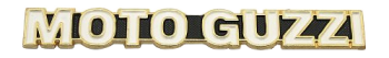 Moto Guzzi Emblem Gabelbrücke 105 x 16 mm – California 2, V35, V50, V65 Custom
