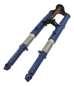 Moto Guzzi Gabel komplett, blau