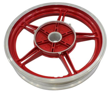 Cerchio posteriore Moto Guzzi, rosso – 1000 Le Mans 4 e 5