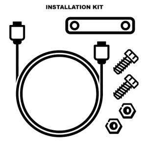 Kit installazione fari supplementari Moto Guzzi – V100 Mandello, originale