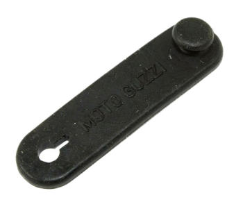 Fascetta in gomma manubrio Moto Guzzi, 36 mm – V7, Nevada, Breva, Griso – originale