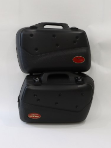 Moto Guzzi Koffer-Satz 30 Liter, Hartschale – 750 Breva