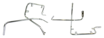 Kit supporti valigie sx e dx Moto Guzzi, cromati – 850 T3, T4, California, Convert, G5