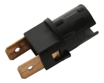 Portalampada Moto Guzzi per lampadina tuttovetro 12 V 3 W
