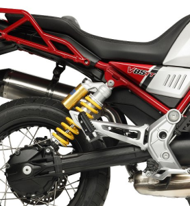Ammortizzatore Öhlins con serbatoio Moto Guzzi – V85 TT, Travel – originale