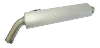 Silenziatore sx Moto Guzzi, inox spazzolato – V11 Sport, tutte le versioni