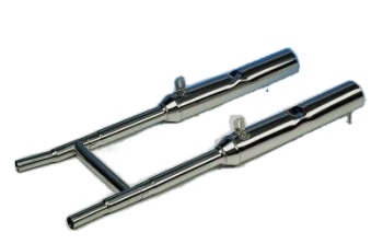 Coppia di silenziatori inox Moto Guzzi, senza ABE (omologazione tedesca) – 850 T3, T4, 1000 SP