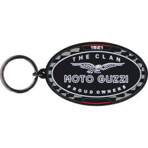Portachiavi Moto Guzzi «The Clan», nero