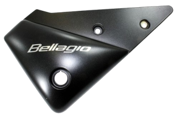 Moto Guzzi Seitendeckel links, schwarz – 940 Bellagio