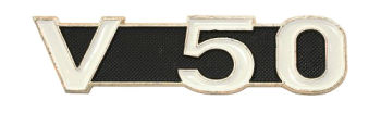 Moto Guzzi Seitendeckelemblem – V50