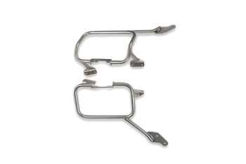 Moto Guzzi Side Case Carrier Set, chrome-plated – V85 TT / V85 TT Travel