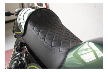 Sella Café Racer nera monoposto Moto Guzzi – V7, V7 II, V7 III – originale