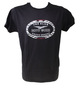 Moto Guzzi T-Shirt „The Clan“, Herren, schwarz, Größe S