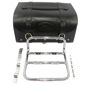 Bauletto in pelle con supporto Moto Guzzi – California 1100 EV, Special, Stone, Jackal