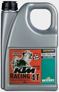 MOTOREX Engine Oil 4T - KTM Racing 20W/60 (4L)