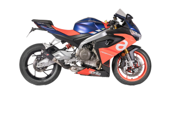 QD-EXHAUST Aprilia RS/Tuono 660 (Euro 5) – Komplettanlage Gunshot Dark Matter – am Motorrad
