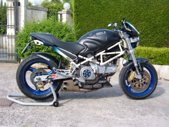 Preview: QD-EXHAUST Ducati Monster 900 ’97 – Ex-Box Exhaust System Stainless – fitted to the motorcycle