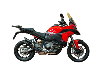 QD-EXHAUST Ducati Multistrada V2 (from 2025) – Slip-on Power Gun Euro 5+ – fitted to the motorcycle