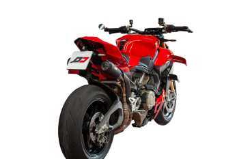 Preview: QD-EXHAUST Ducati Panigale/Streetfighter V4 (from 2025) – Full System Racing – fitted to the motorcycle