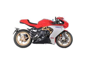 Preview: QD-EXHAUST MV Agusta 675/800 (Euro 4/5) – Slip-on Power Gun Dark – am Motorrad
